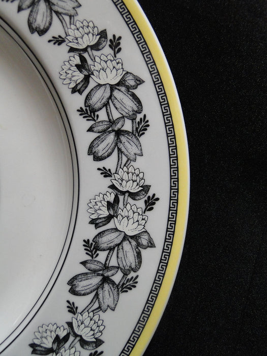 Villeroy & Boch Audun Ferme, Black, White, Yellow: Oval Platter, 16 1/8"