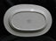 Villeroy & Boch Audun Ferme, Black, White, Yellow: Oval Platter, 16 1/8"