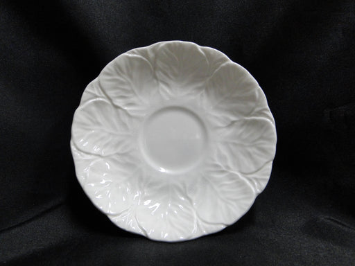 Coalport Countryware, White Embossed Leaves: 5 1/2" Saucer (s) Only