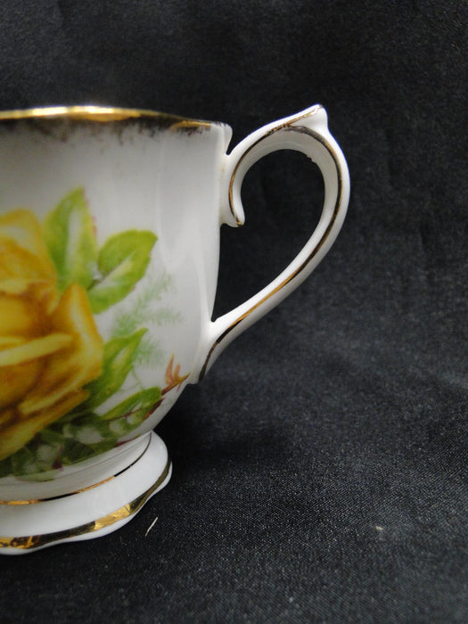 Royal Albert Tea Rose Yellow, Gold Trim: Countess Cup & Saucer Set (s), 2 3/4"