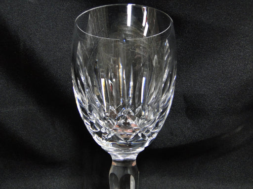 Waterford Crystal Kildare, Vertical & Criss Cross Cuts: Claret Wine, 6 1/2" Tall