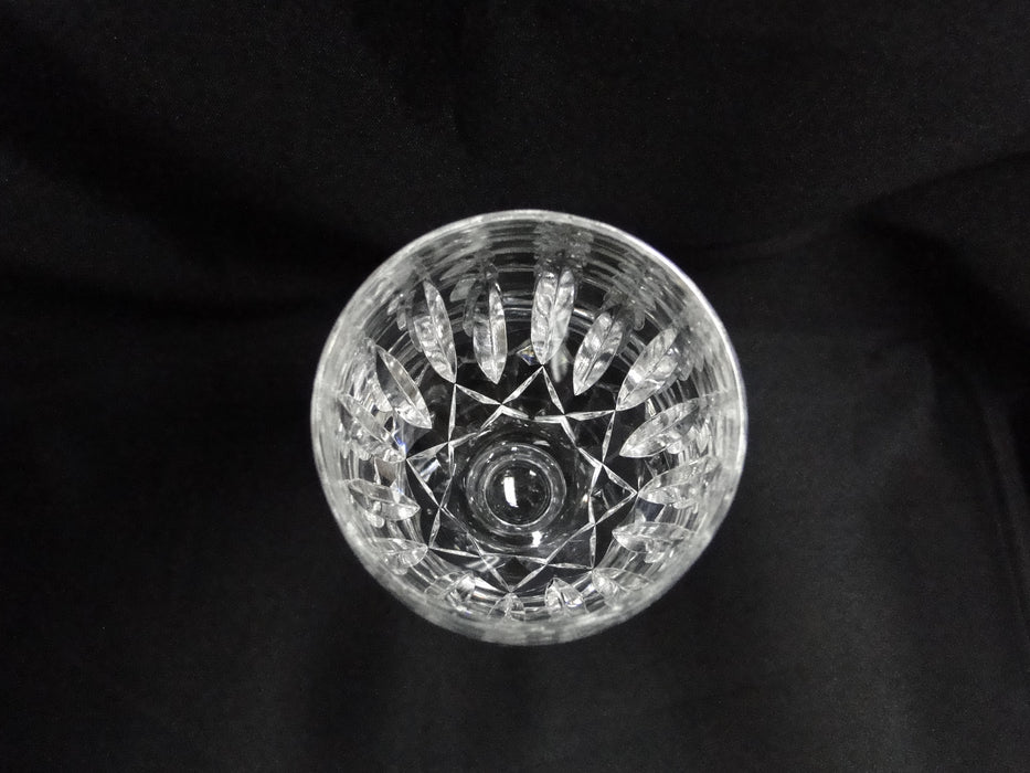 Waterford Crystal Kildare, Vertical & Criss Cross Cuts: Claret Wine, 6.5", As Is