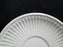 Wedgwood Edme, Ribbed Rim, Off White: Cup & Saucer Set (s), 2 1/2" Tall