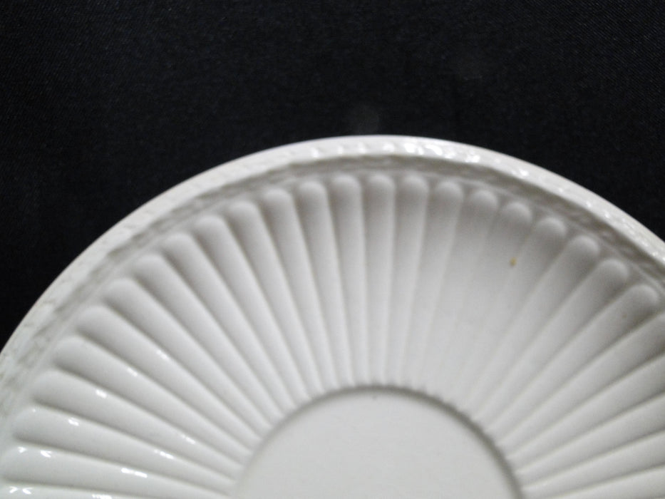 Wedgwood Edme, Ribbed Rim, Off White: Cup & Saucer Set (s), 2 1/2" Tall