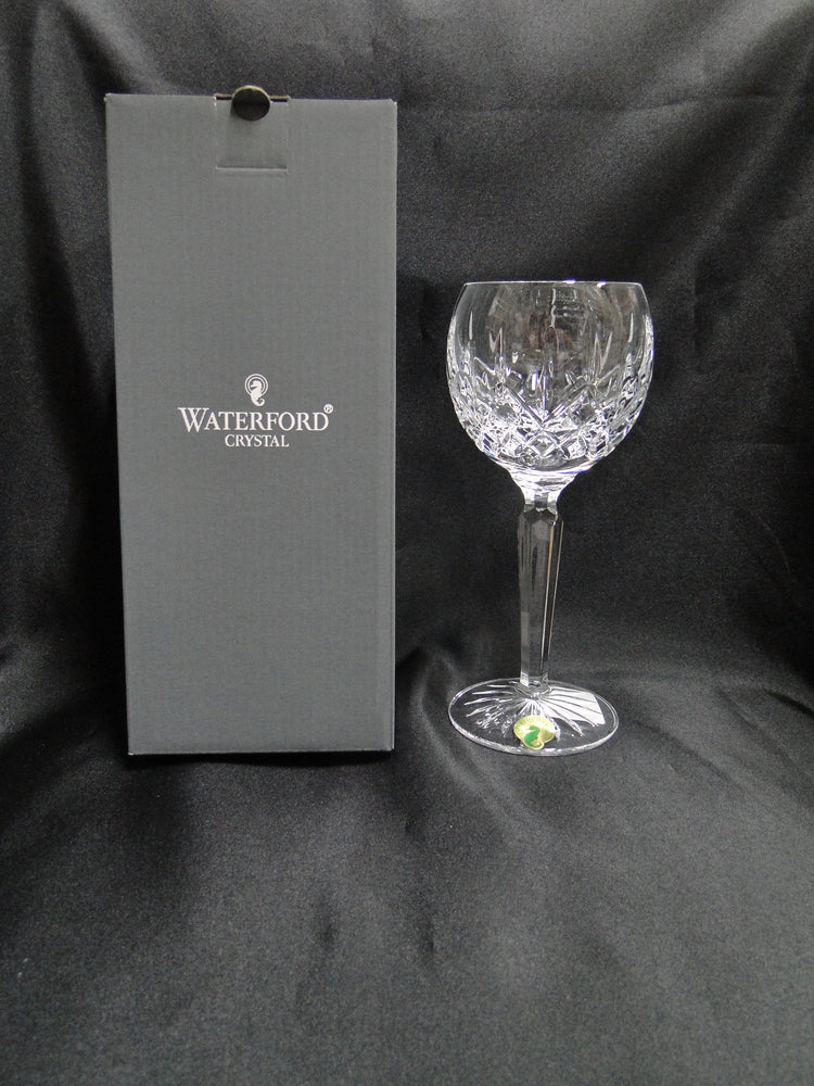 Waterford Crystal Lismore: NEW Hock Wine (s), 7 3/8", 6 oz, Box