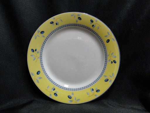 Royal Doulton Blueberry, Yellow Rim: Salad Plate (s), 7 3/4", Wear