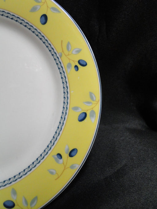 Royal Doulton Blueberry, Yellow Rim: Salad Plate (s), 7 3/4", Wear