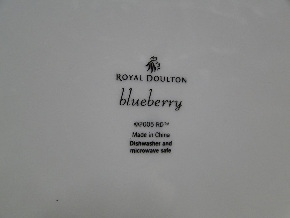 Royal Doulton Blueberry, Yellow Rim: Salad Plate (s), 7 3/4", Wear