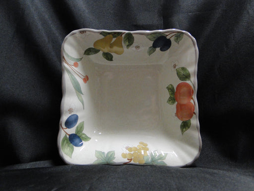 Mikasa Fruit Panorama: Square Serving Bowl, 7 3/4" x 2 3/8" Tall