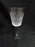 Waterford Crystal Alana, Cut Cross Hatch Water or Wine Goblet, 6 7/8"