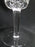 Waterford Crystal Alana, Cut Cross Hatch Water or Wine Goblet, 6 7/8"