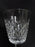 Waterford Crystal Alana, Cut Cross Hatch: Claret Wine (s), 5 7/8" Tall