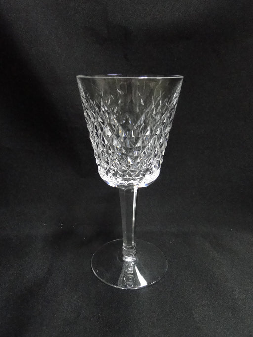 Waterford Crystal Alana, Cut Cross Hatch: White Wine (s), 5 5/8" Tall