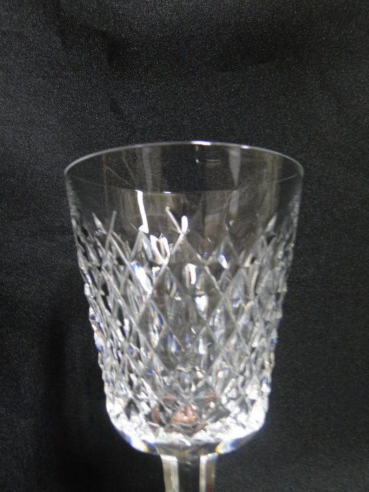 Waterford Crystal Alana, Cut Cross Hatch: White Wine (s), 5 5/8" Tall