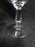 Baccarat Angouleme: Claret Wine Goblet, 5 3/8", Tiny Nick, As Is