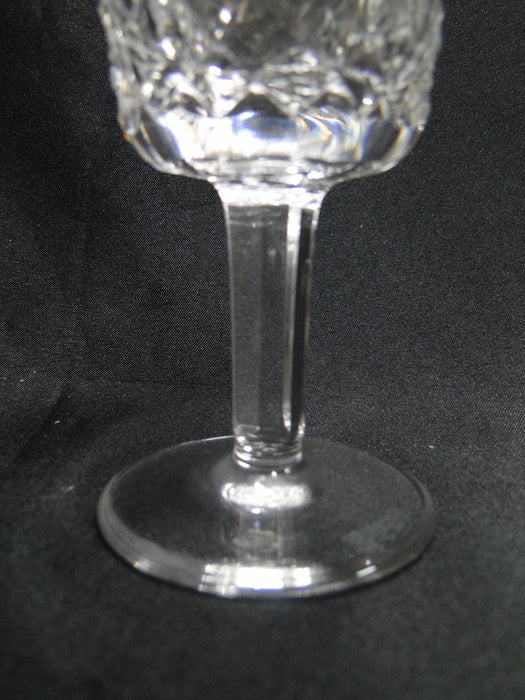 Waterford Crystal Alana, Cut Cross Hatch: Port Wine (s), 4 3/8" Tall