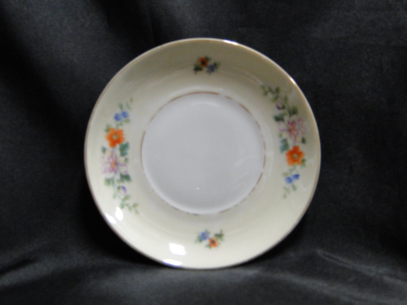 Heinrich Songbird, Bird, Florals: 5 3/4" Saucer (s) Only, Wear