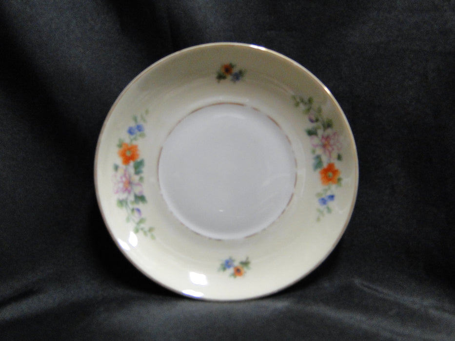 Heinrich Songbird, Bird, Florals: 5 3/4" Saucer (s) Only, Wear