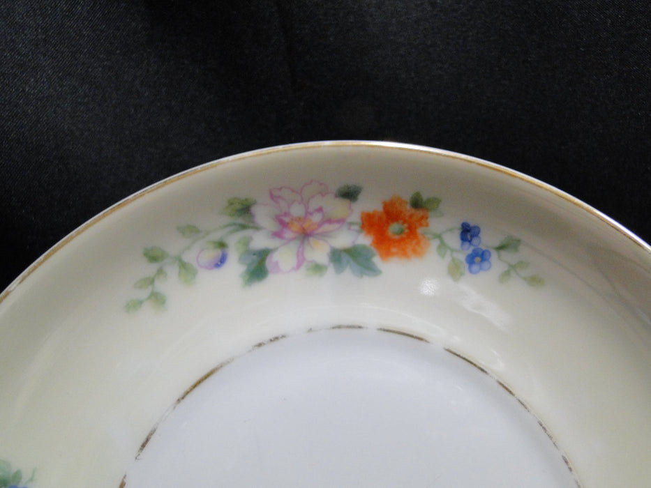 Heinrich Songbird, Bird, Florals: 5 3/4" Saucer (s) Only, Wear