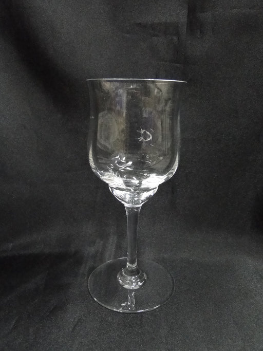 Baccarat Capri, Optic, No Trim: Tall Water or Wine Goblet (s), 7 1/8" Tall
