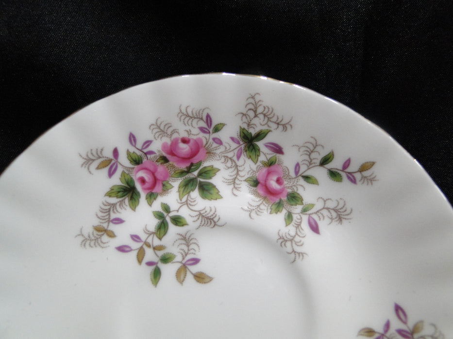 Royal Albert Lavender Rose, Pink, England: Demitasse Cup & Saucer Set, 2 5/8"