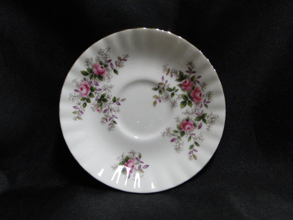 Royal Albert Lavender Rose, Pink, England: Demitasse Cup & Saucer Set, 2 5/8"