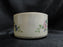 Heinrich Florals, Gold Trim: Square White Handle Cup & Saucer Set, 1 7/8"
