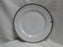 Heinrich HC9, Black Ovals, Gold Trim: Dinner Plate, 9 7/8", Nick
