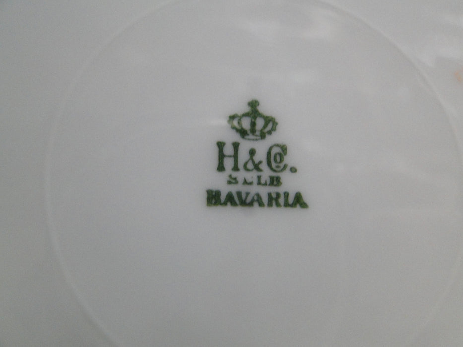 Heinrich HC9, Black Ovals, Gold Trim: Dinner Plate, 9 7/8", Nick