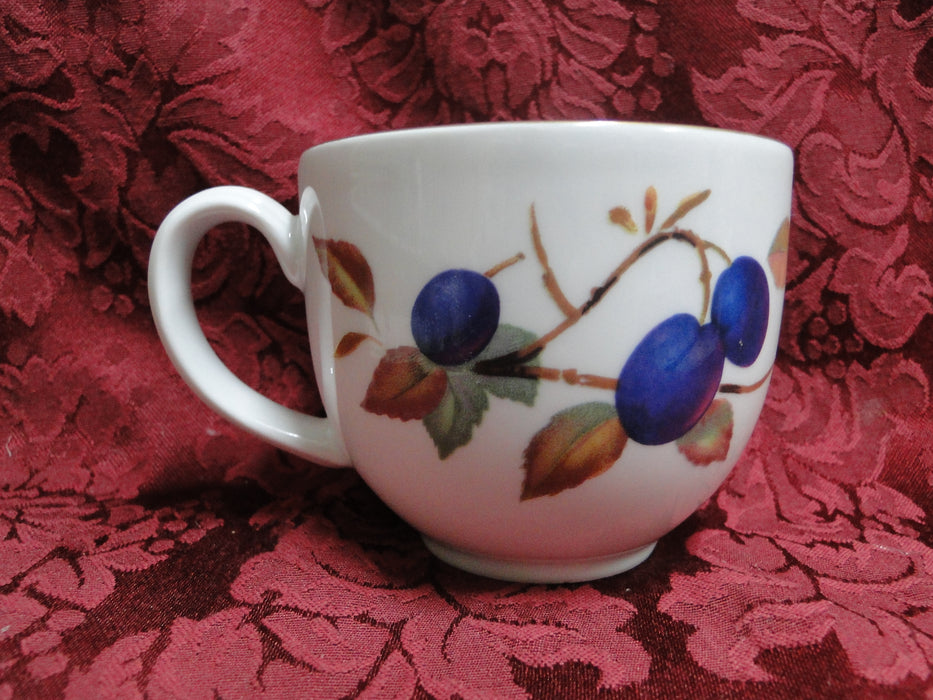 Royal Worcester Evesham Gold, Fruit: Cup & Saucer Set, 2 13/16" tall