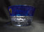 Waterford Crystal Half & Half: NEW Round Azure Bowl, Blue, 5 3/8"