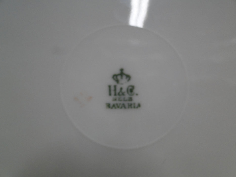 Heinrich HC9, Black Ovals, Gold Trim: Salad Plate, 7 5/8", As Is