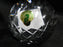 Waterford Crystal: NEW Dome Paperweight, Blank Panel, Cut Xs, Box