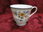 Mikasa Chippendale, Pink, Blue, Brown Floral: Cup & Saucer Set (s)
