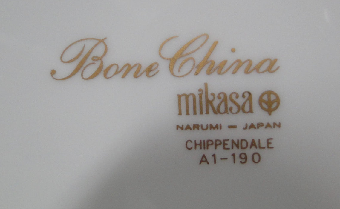 Mikasa Chippendale, Pink, Blue, Brown Floral: Cup & Saucer Set (s)