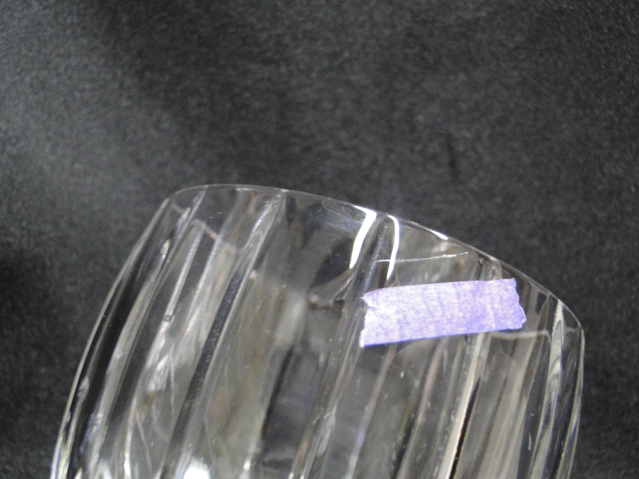 Mikasa Park Lane, Vertical Cuts: Water or Wine Goblet, 6 3/4", Scratch