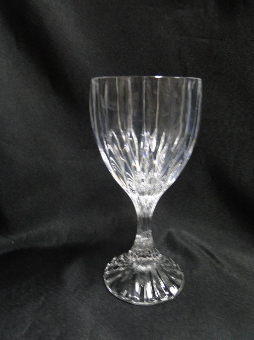 Mikasa Park Lane, Vertical Cuts: Water or Wine Goblet, 6 3/4", Scratch