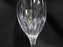 Mikasa Park Lane, Vertical Cuts: Water or Wine Goblet, 6 3/4", Scratch
