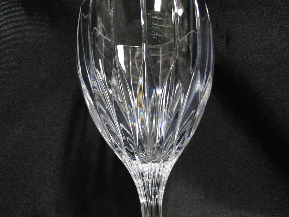 Mikasa Park Lane, Vertical Cuts: Water or Wine Goblet, 6 3/4", Scratch