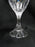 Mikasa Park Lane, Vertical Cuts: Water or Wine Goblet, 6 3/4", Scratch