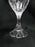 Mikasa Park Lane, Vertical Cuts: Water or Wine Goblet, 6 3/4", Nick