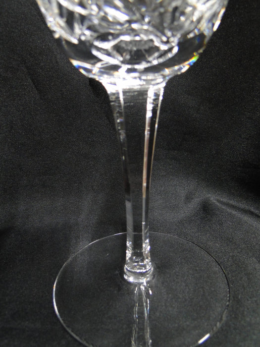 Gorham Cherrywood, Fan & Criss-Cross Cuts: Water or Wine Goblet, 6 7/8", As Is