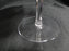 Gorham Cherrywood, Fan & Criss-Cross Cuts: Water or Wine Goblet (s), 6 7/8" Tall