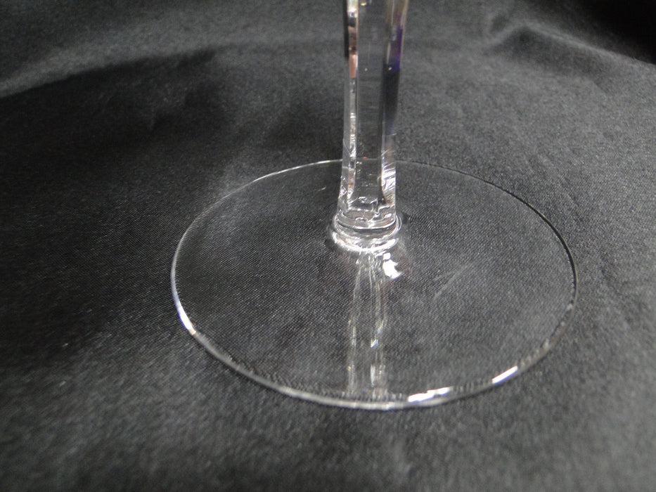 Gorham Cherrywood, Fan & Criss-Cross Cuts: Water or Wine Goblet, 6 7/8", As Is