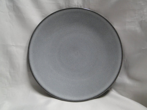 Jars Tourron Gris Ecorce, Blue/Grey & Black: Dinner Plate (s), 10 ½”, Textured