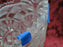 Clear, Pressed Glass w/ Curved Pattern: Serving Pitcher, 9" Tall, As Is, MG#228
