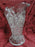Clear, Pressed Glass: Serving Pitcher, 9 1/2" Tall  --  MG#227