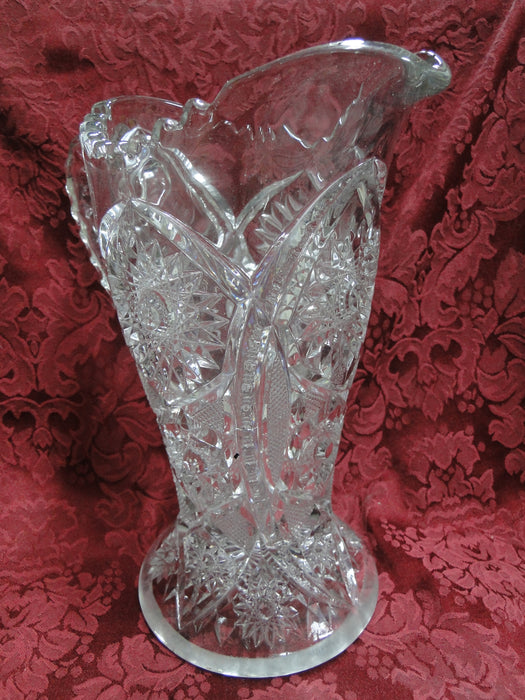 Clear, Pressed Glass: Serving Pitcher, 9 1/2" Tall  --  MG#227