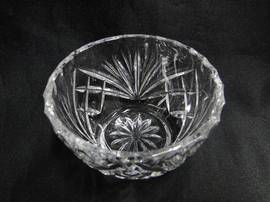 Gorham Cherrywood, Fan & Criss-Cross Cuts: Open Sugar Bowl, 3 3/4" x 2 3/8"