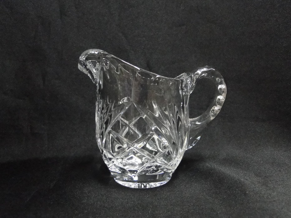 Gorham Cherrywood, Fan & Criss-Cross Cuts: Creamer / Cream Pitcher, 3 5/8"